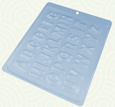 Forma Linha Simples – Acetato - Alfabeto - BWB708